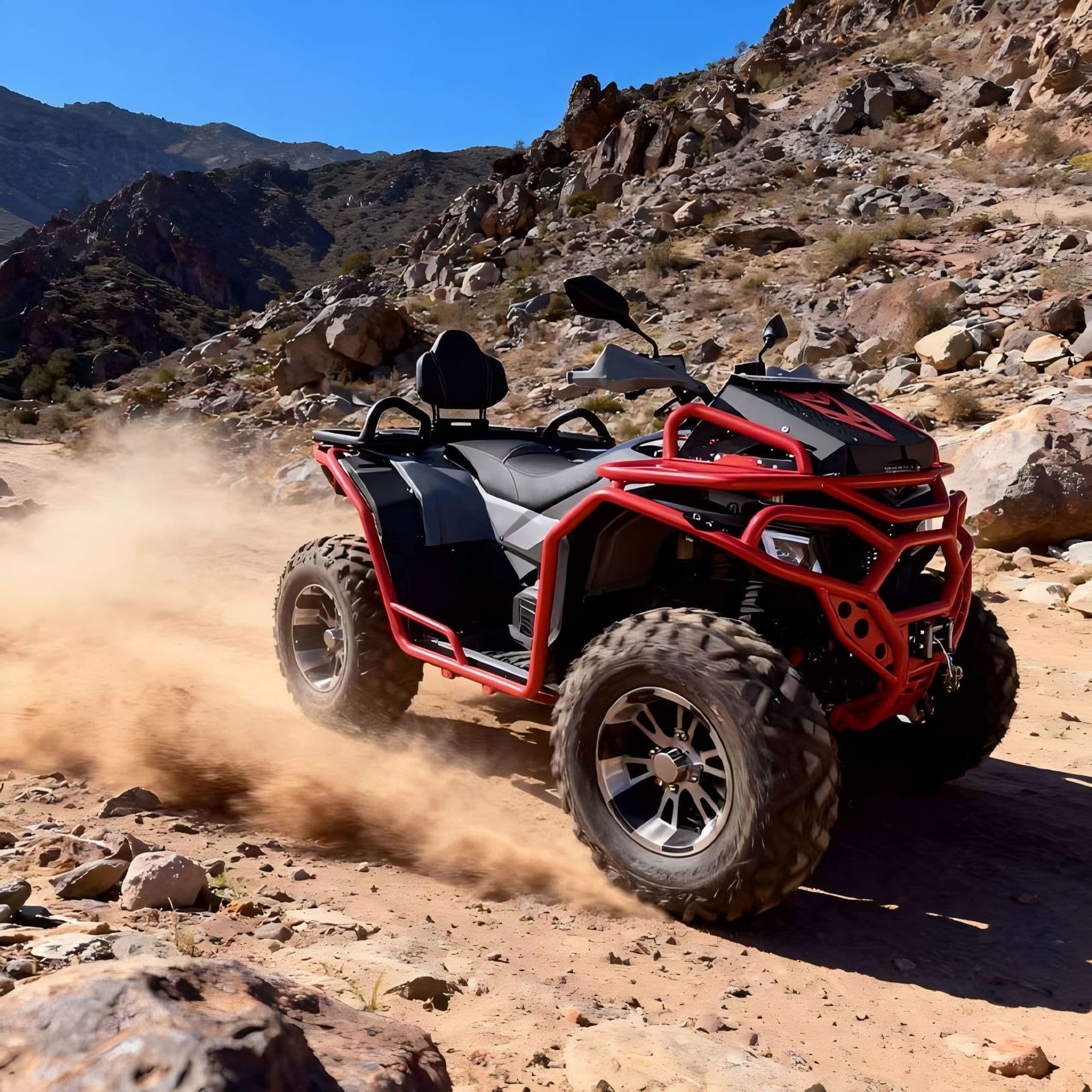 New 300CC ATV Beach Buggy 300CC Four-Wheel All-Terrain Off-Road Vehicle Gasoline ATV