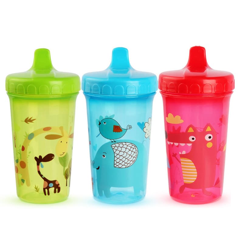 Cartoon Duckbill Cup, Drop-resistant Baby Training Cup, Large Capacity Summer Water Cup, Leak-proof Plastic Cup for Children