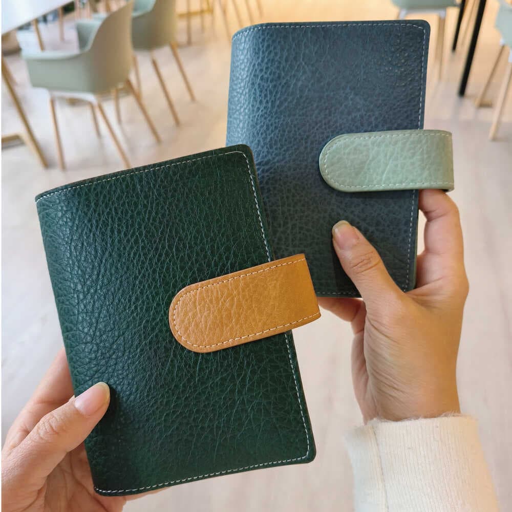 Vintage Soft Leather Notebook M8 Refillable Journal A7 Planner Book Cover Shell Cover Diary New