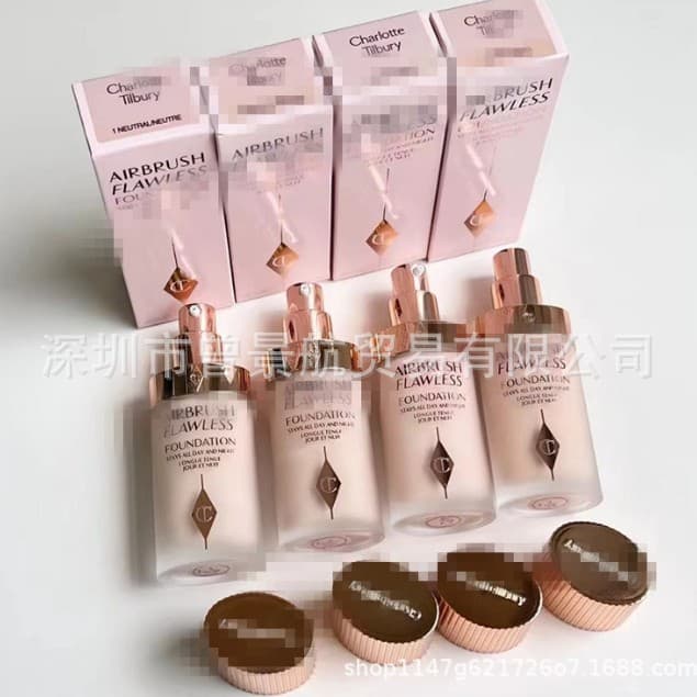 Cross-border Recommendation C~~T Soft Matte Flawless Soft Focus Red Carpet Foundation 1C 1N 2C 2N