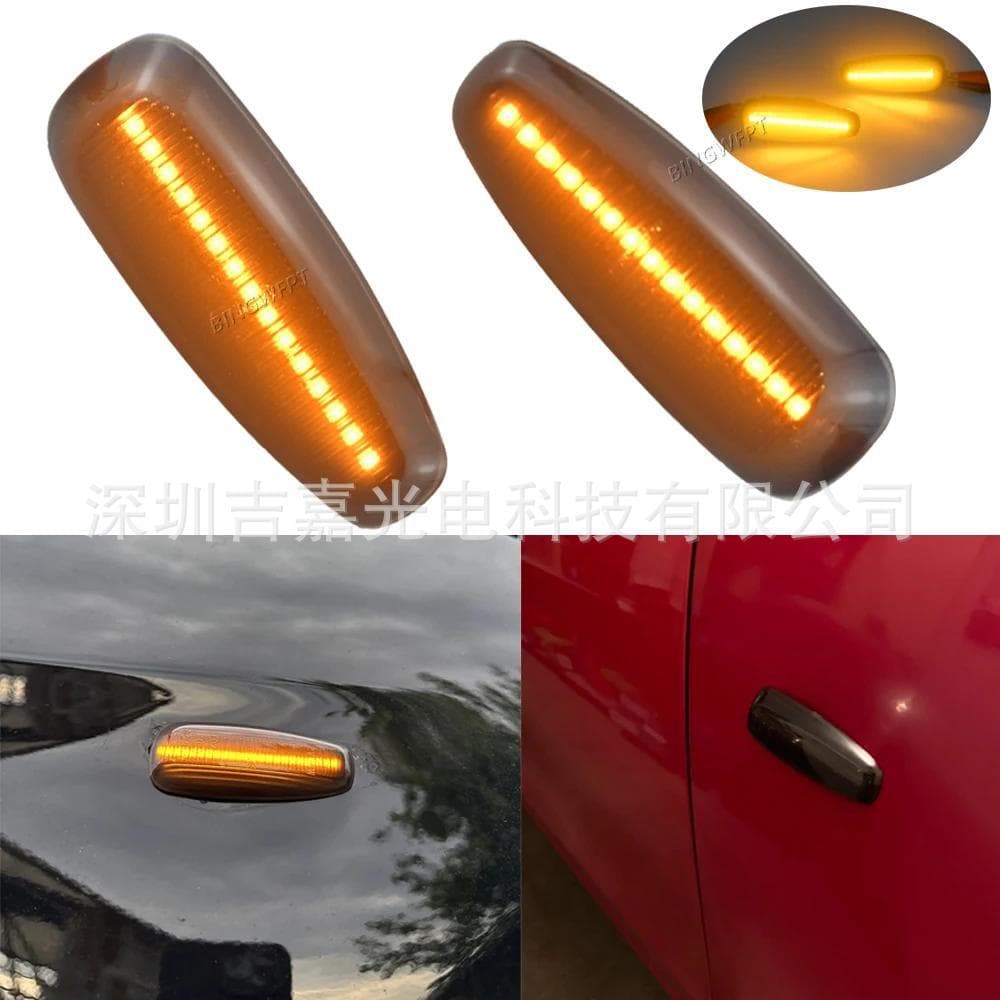 Suitable for Hyundai I30 2006-2012 Kia cars side turn signal light LED flash dynamic side light
