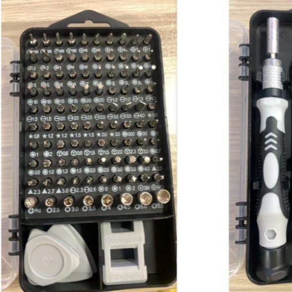 115-in-1 Screwdriver Set, Strong Magnetic High Hardness Torx Precision Bits for Repair Tools