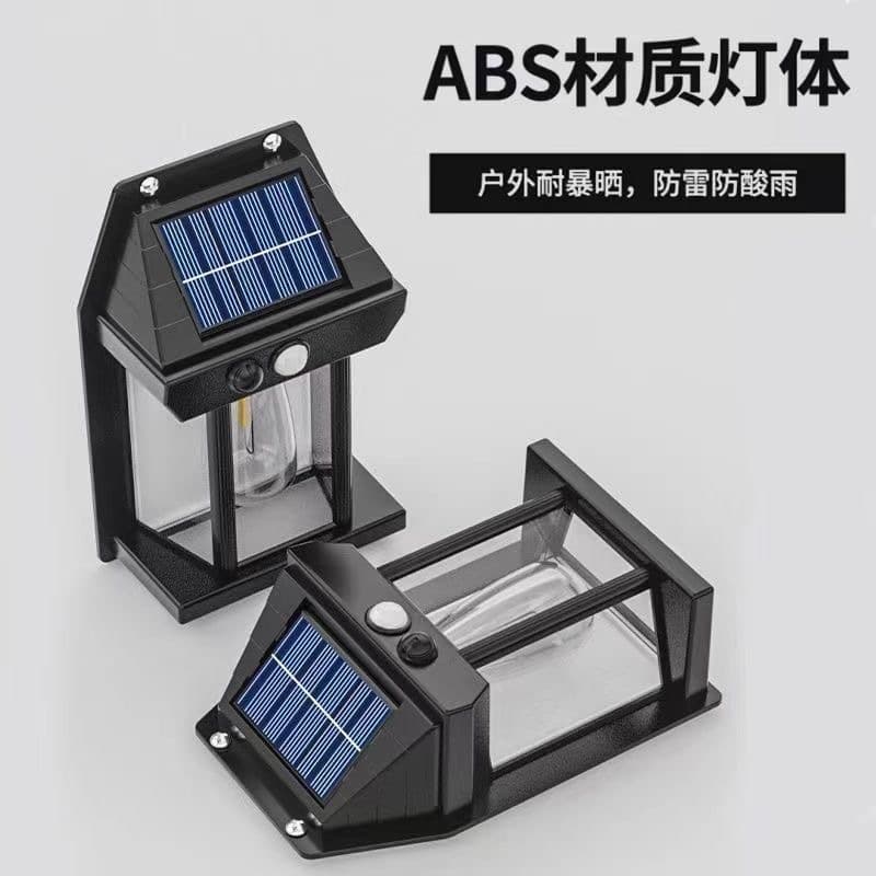 New outdoor solar wall light for villas, gardens, night lights, home lighting, motion-sensing courtyard lights
