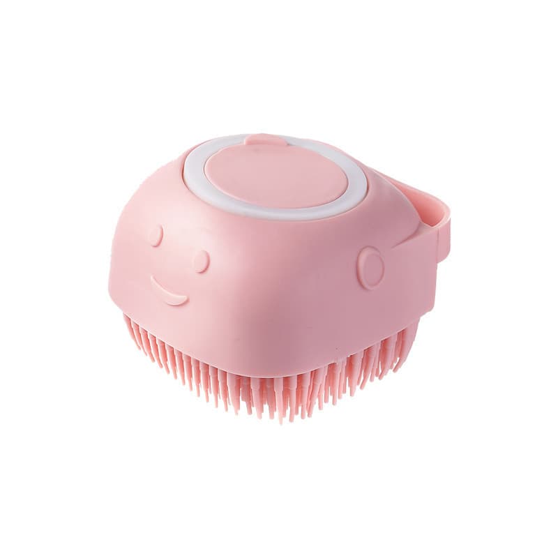 Baby Pet Bath Massage Brush, Household Silicone Shower Brush for Cats and Dogs, Cleaning Tool and Foam Maker