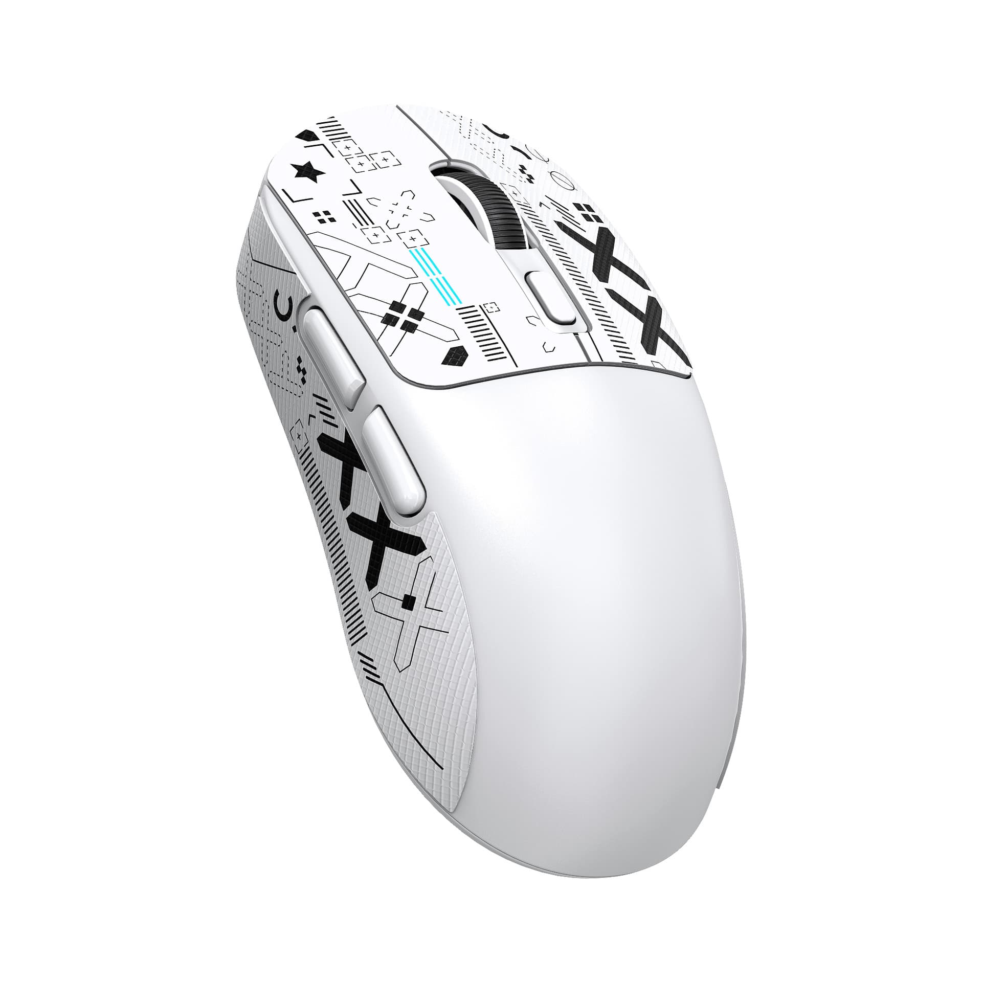 LeiLang X4 Lightweight Bluetooth Wireless Mouse, Tri-Mode Rechargeable, Gaming Office Anti-Slip Sticker Macro Definition Esports