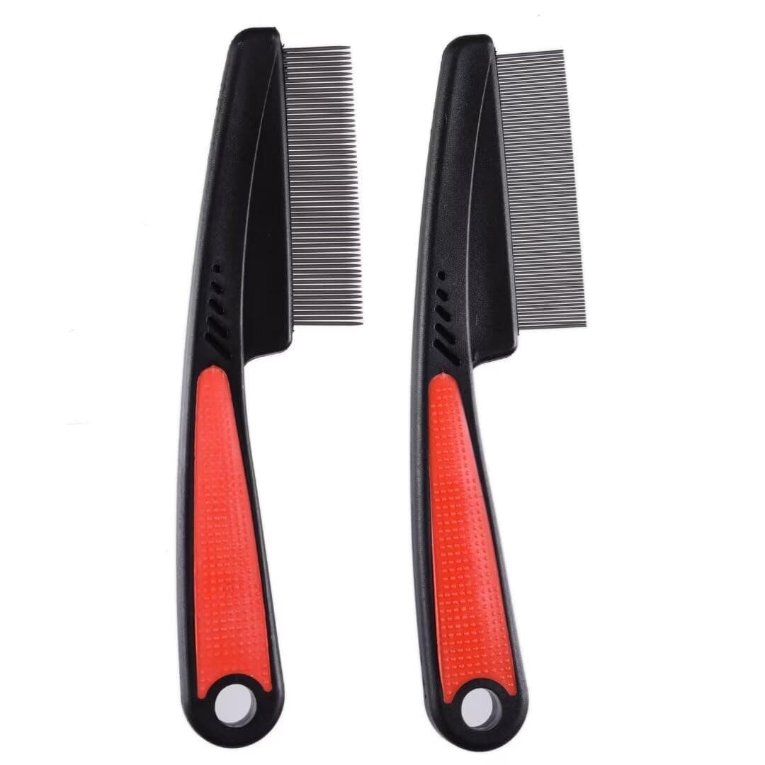 Cross-border Pet Comb Cat Flea Comb Fine Tooth Brush Special Comb Pin Comb Shedding Comb Dog Flea Comb