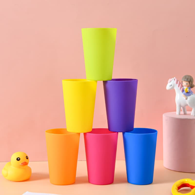 Children's educational stacking cups for early learning training table toys, dedicated props for kindergarten cup dance performances