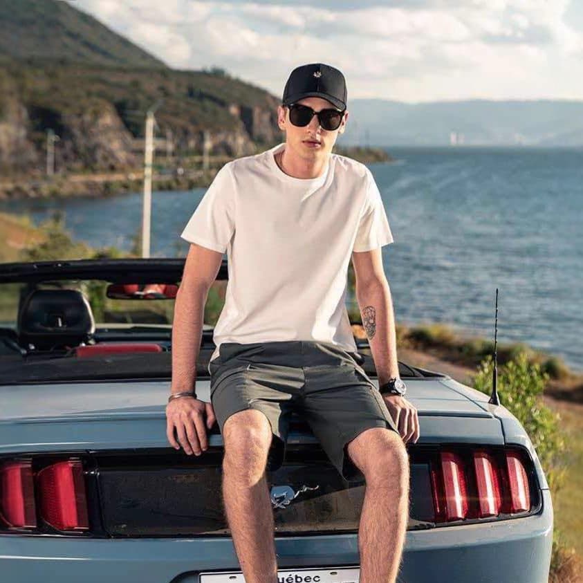 Jiangyi Men's Wear Cooling Ice Silk Short-Sleeve T-Shirt for Men 2026 Spring/Summer New Arrival Solid Color Plain Style Export to Southeast Asia Top