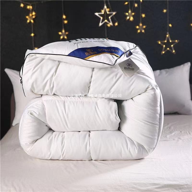 Export Silk Wool Quilt, 95% Silk Wool Fluff Comforter, Hotel Thick Double Spring/Winter Quilt, Clearance Sale