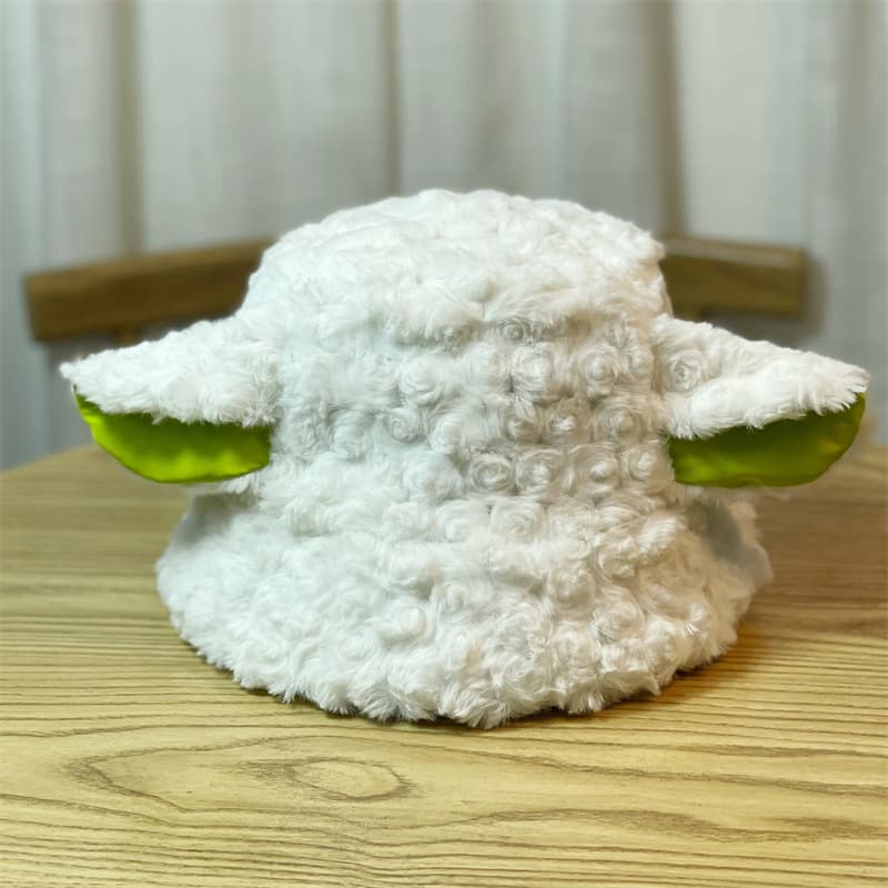 Japanese-style Plush Lamb Hat - Student Warm Ear Protection Couple Bucket Hat, Cute Sheep Ear Basin Hat, Custom Factory