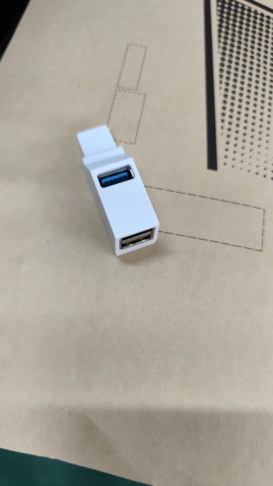 Plug-in Portable Multi-Port USB Hub Splitter USB 3.0 High-Speed Hub External