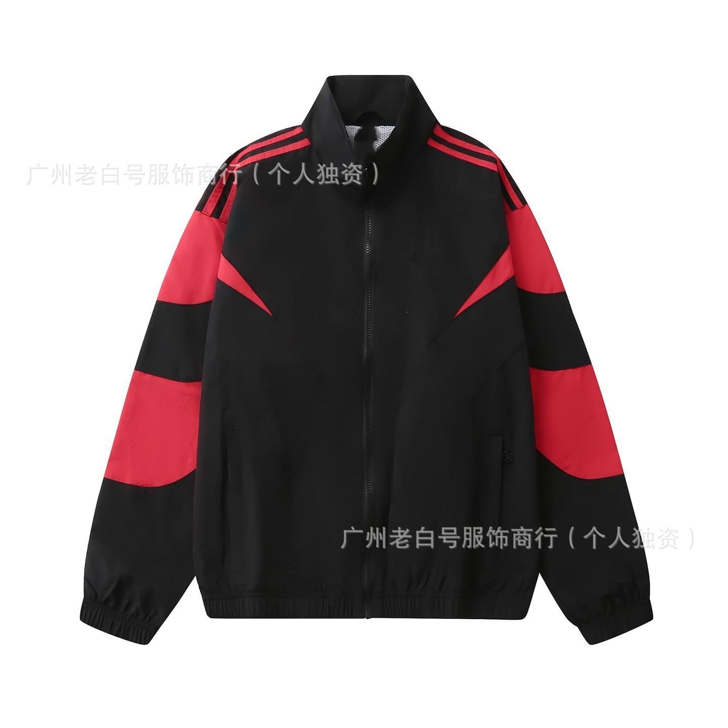 Jennie Same Style 2026 Fall/Winter New A Brand Original Letter Embroidery Loose Fit Unisex Windbreaker Jacket