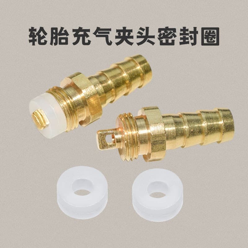 Tire Inflator Chuck Seal Ring for Air Pressure Gauge, Tire Inflation Nozzle Seal Ring