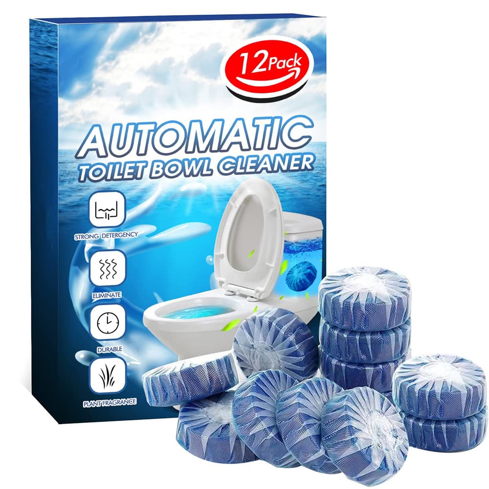 Cross-border Blue Bubble Toilet Cleaning Tablet Scented Decontamination Cleaning Tablet