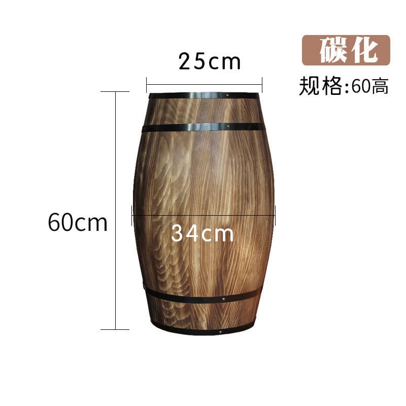 Beer Barrel Oak Barrel Wine Barrel Wooden Red Wine Barrel Decorative Ornament Bar Wedding Photography Prop