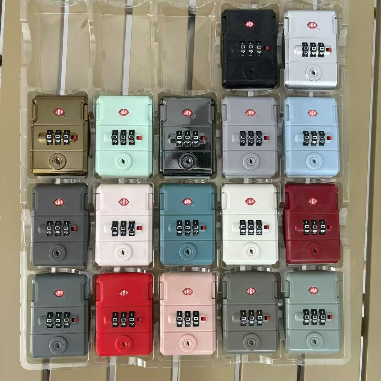 Luggage Lock Combination Lock Accessories TSA Customs Lock Head Travel Suitcase Password Box Bag Lock Trolley Case Anti-theft Lock TSA