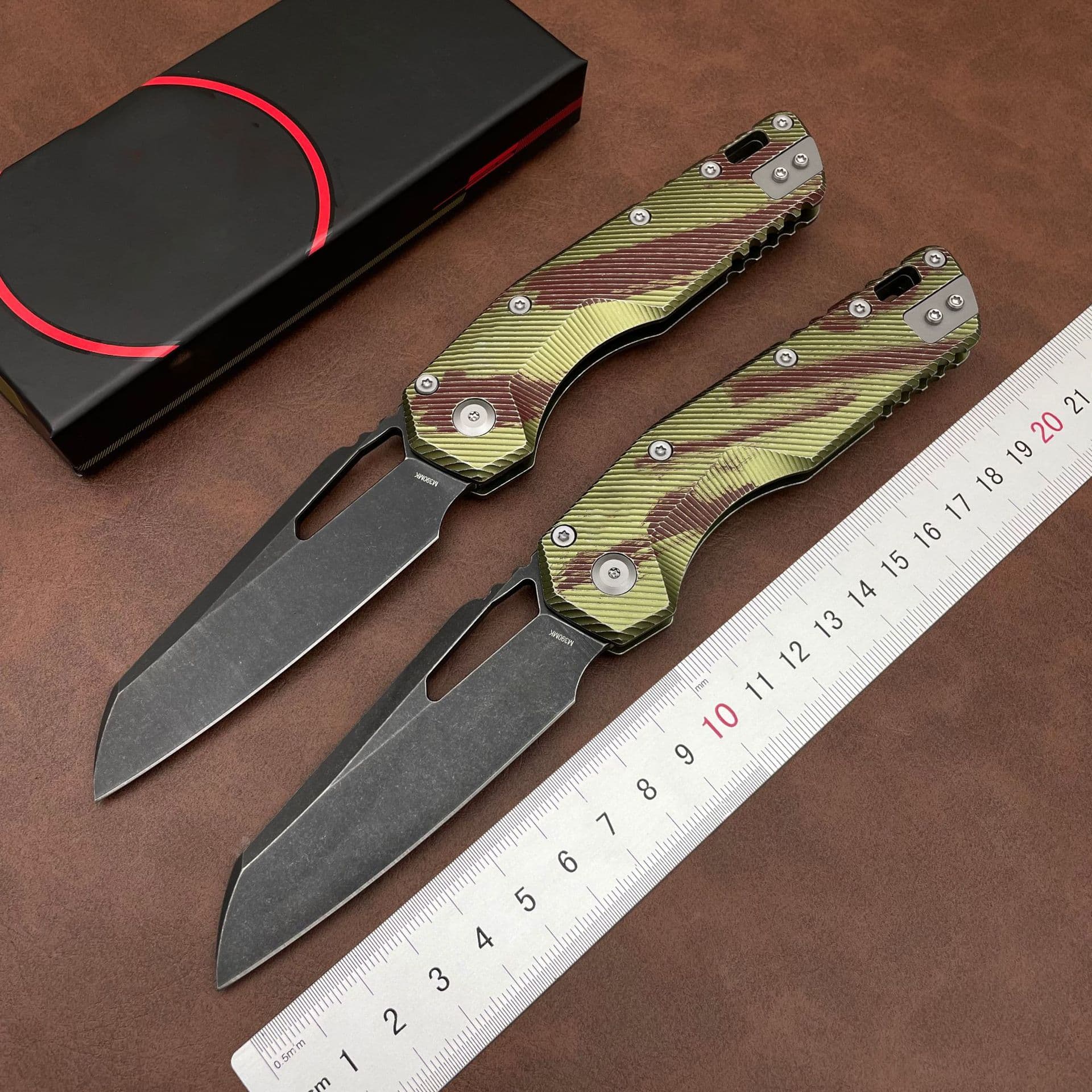 New Cross-Border Microtech MSI Folding Knife Resident Evil Edition Aluminum Handle Outdoor Portable Pocket Knife