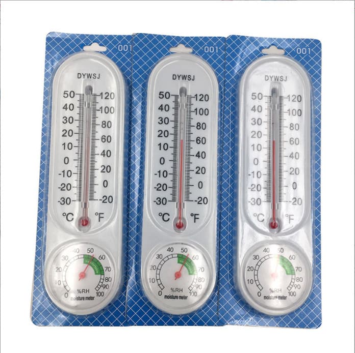 DYWSJ livestock planting pointer type greenhouse breeding thermometer and hygrometer indoor temperature and humidity meter thermometer and hygrometer