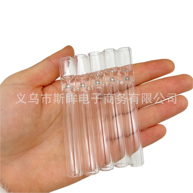 Hookah Glass Tube Transparent OG High Borosilicate Juice Straw Filter Straw Shisha Accessories