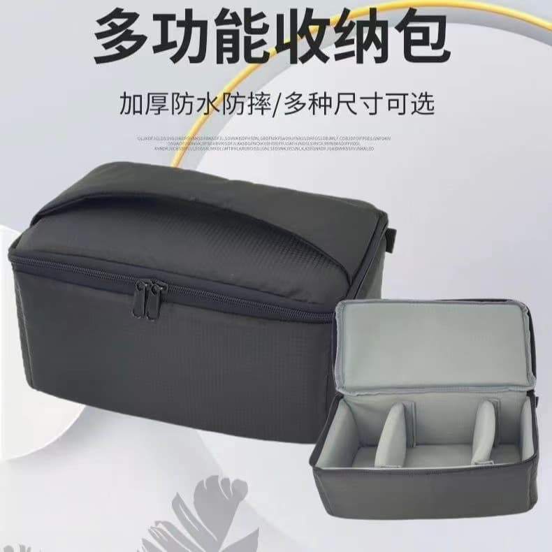 One Camera Two Lenses Photography Inner Bag, Backpack Waterproof Shockproof Storage, Wholesale Multifunctional Digital Storage Bag