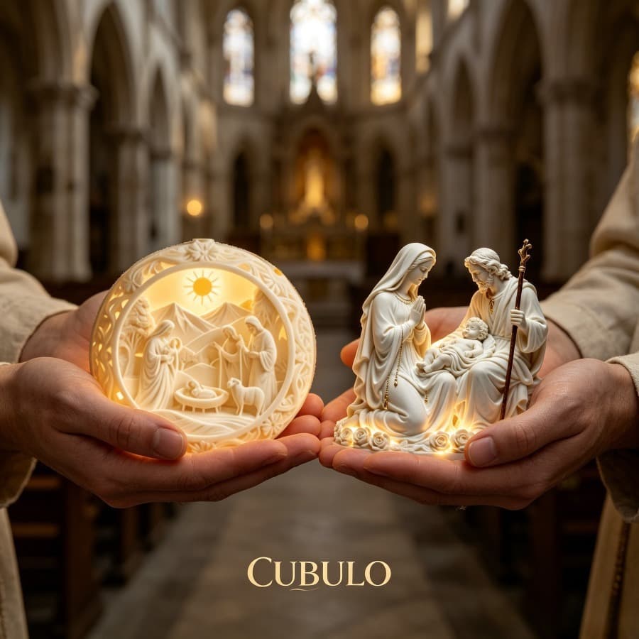 Christmas character relief silicone mold DIY epoxy scented candle plaster ornament silicone mold