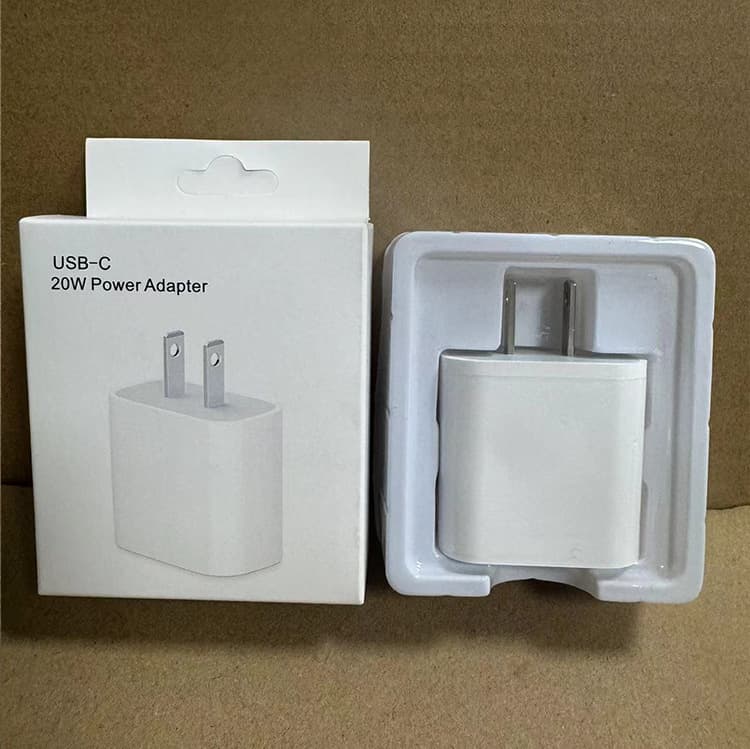 PD20W Charger Adapter Set for Apple iPhone 13 14 Fast Charging US Standard Charger Compatible with Neutral Brand Certified Products
