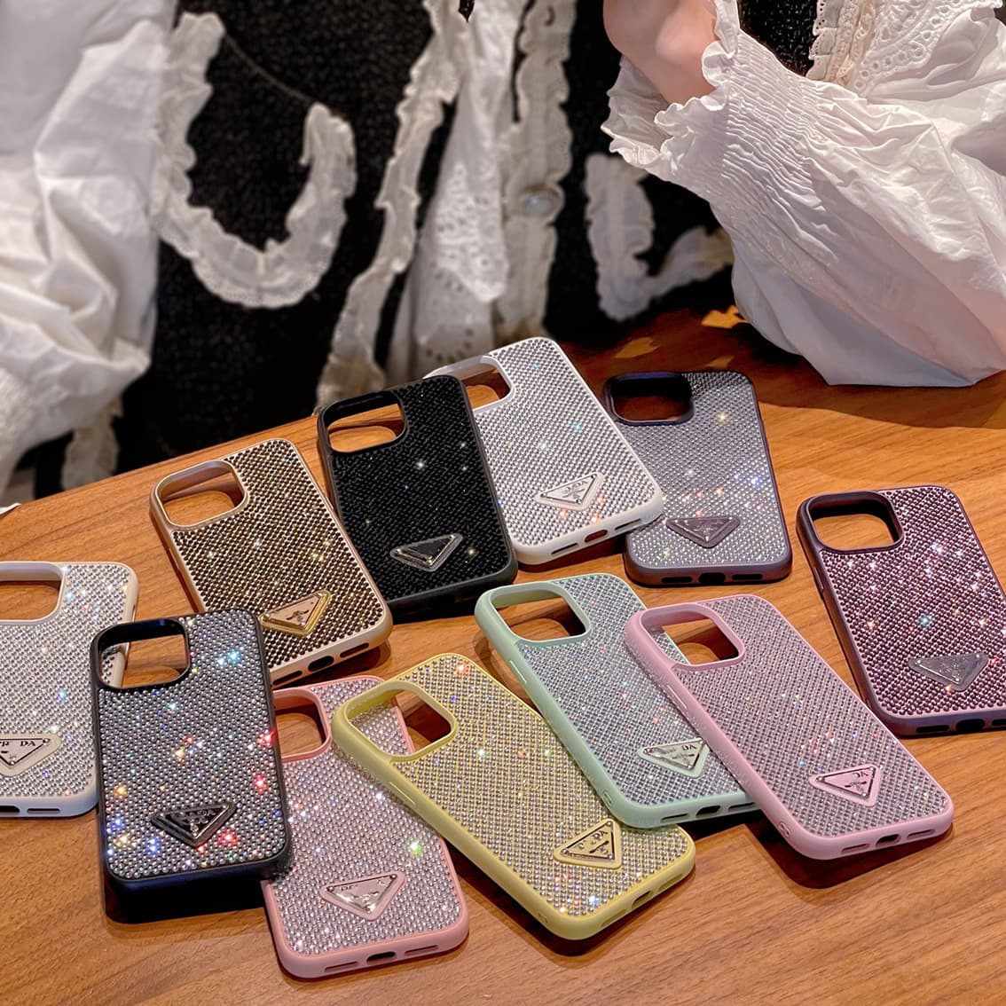 Light luxury diamond mobile phone protective case cross-border hot model suitable for iPhone 18 Pro Max high-end Apple mobile phone case