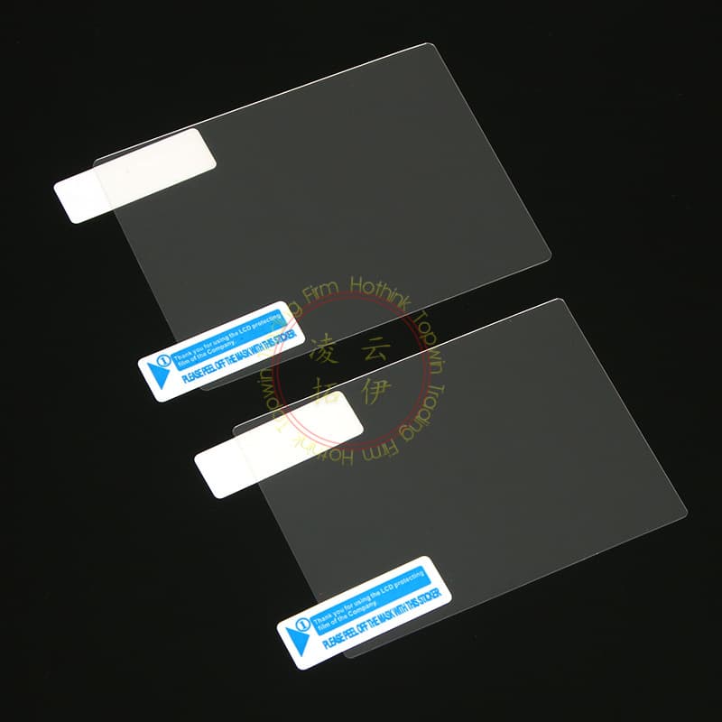 High-definition transparent screen protector film for DSINDSI upper and lower screens, Nintendo DSI accessory