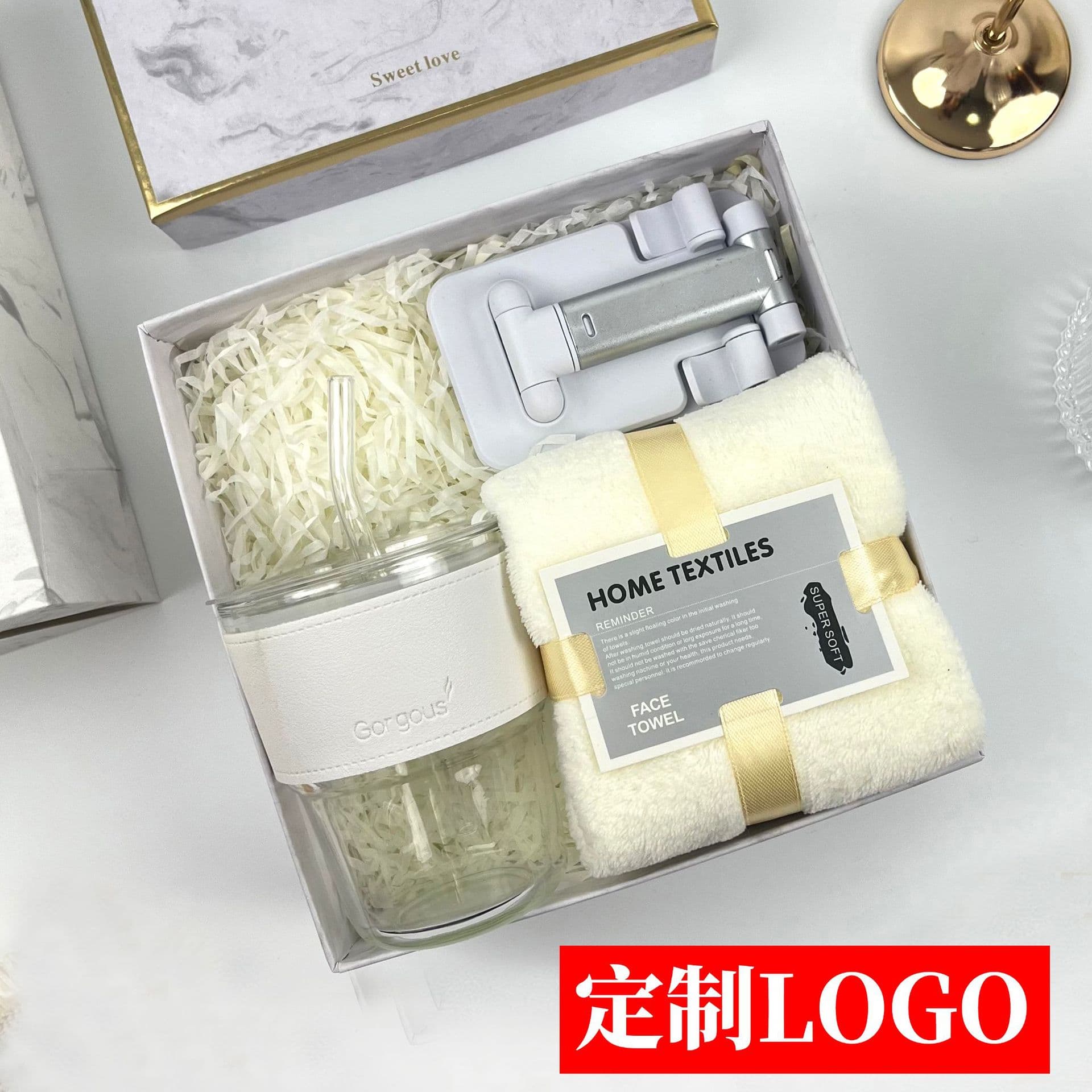 Annual Meeting Gift Box Practical Small Gift Birthday Present Premium Gift for Opening Events and Annual Meeting Souvenir
