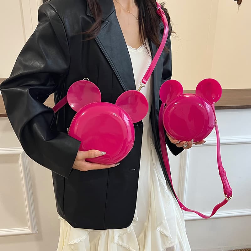 Cute Cartoon Mickey Mini Bag for Women 2025 New Fashionable Versatile Shoulder Bag Trendy Casual Crossbody Bag