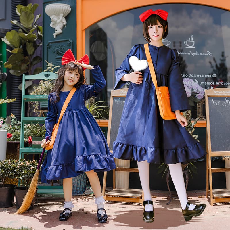 Halloween Children's Costume Kiki's Delivery Service Cosplay Dress Christmas Kids' Clothing Performance Kiki Girls' Clothing