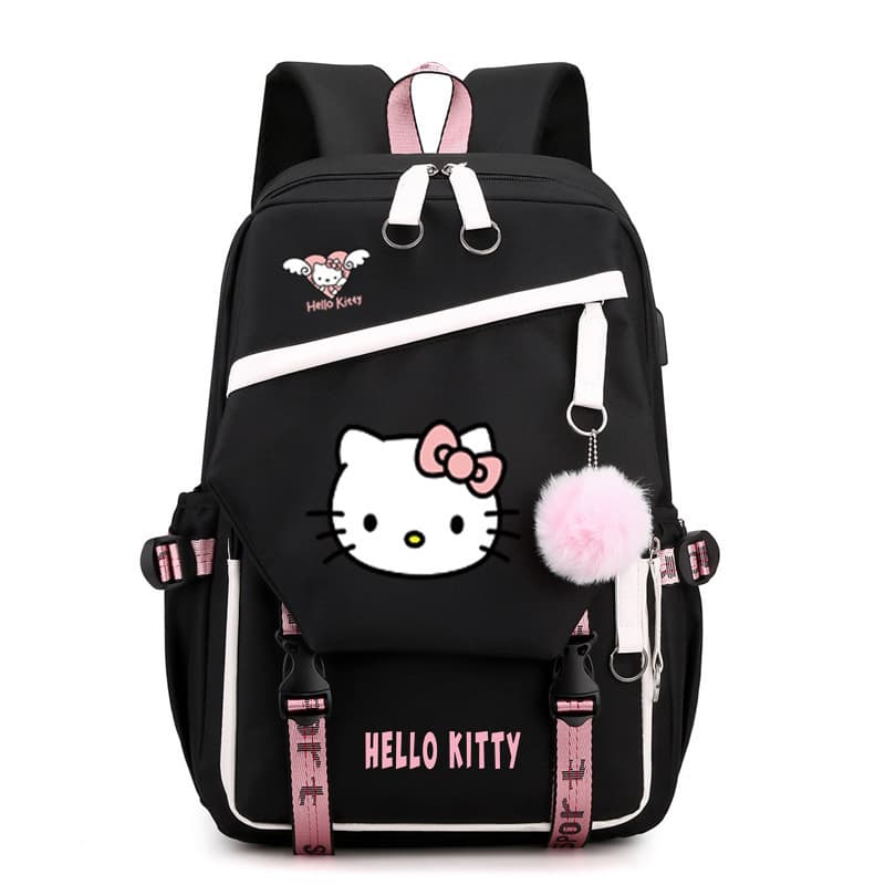 kt cat school bag children's backpack primary school students third to sixth grade male and female junior high school students college campus backpack