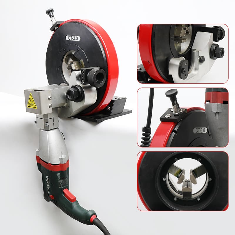 Planetary pipe cutter CT3.0 small cutting machine high-precision stainless steel metal pipe cutter factory direct supply