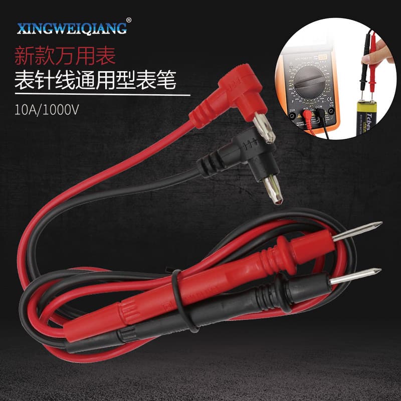 Digital Multimeter Probes 1000V Test Leads, Multimeter Test Connection Cables, Multimeter Needle Wires 10A