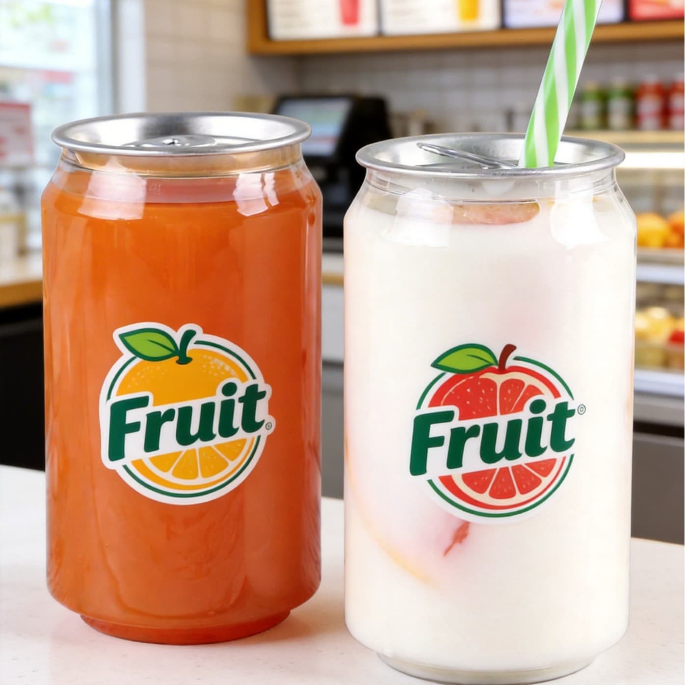 Disposable PET square cans, transparent square cans, plastic bottles, square beverage cans, milk tea bottles, food packaging cans