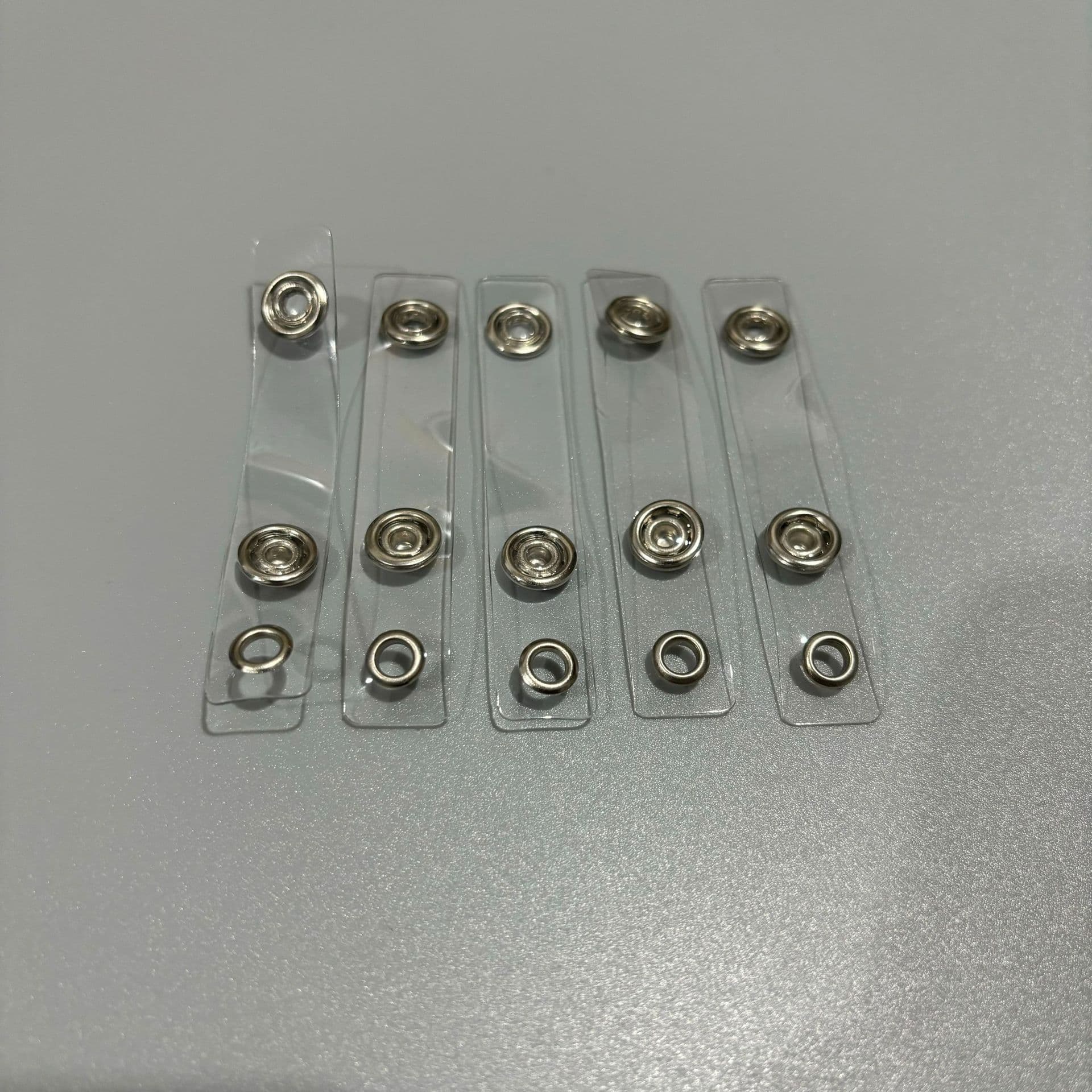 In-Stock PVC Pull-Tab Accessories, Including Rivets, Grommets, Transparent Snap Buttons, and Retractable Clips from Manufacturers