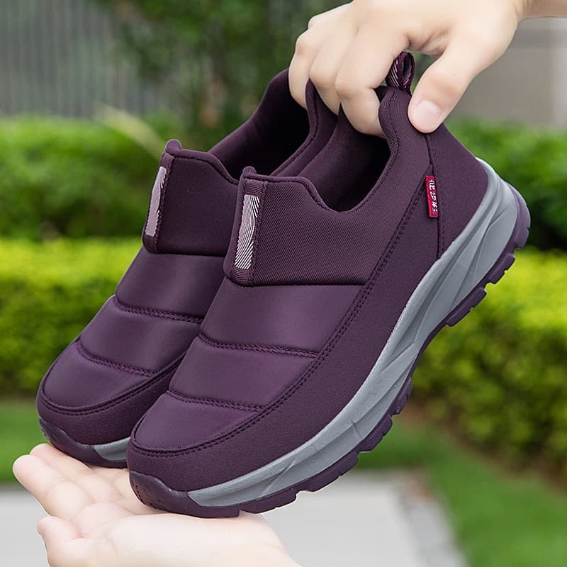 Elderly Walking Shoes for Women, Non-Slip Soft Sole, Senior Comfort Shoes, Casual Sneakers for Mothers
