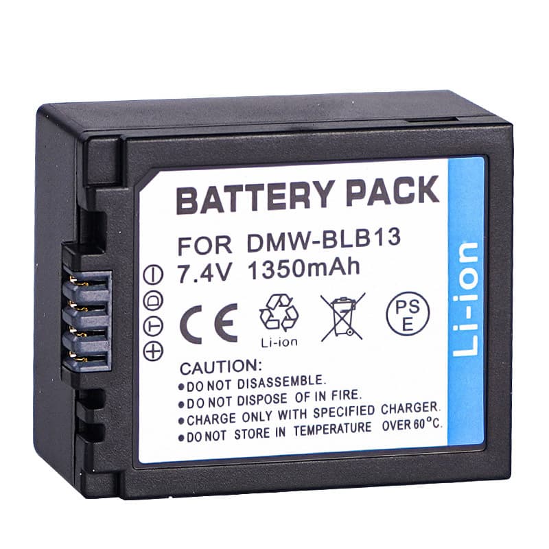 DMW-BLB13 battery is suitable for Panasonic BLB13 digital camera battery blb13e lithium battery