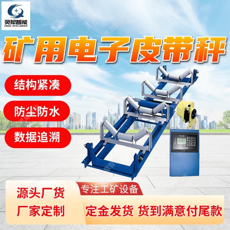 On-Demand Custom Electronic Belt Scale Automated Operation Weighing Coal Feeder ICS-UT Mining Electronic Belt Scale