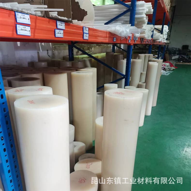 White PVDF board, Kunshan polyvinylidene fluoride, fluoroplastic manufacturer, Dongyue material, thick board, domestic and imported rounds