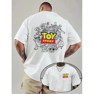 Cross-border EU Size Toy Story Cartoon Printed Kids T-shirt 2026 Summer