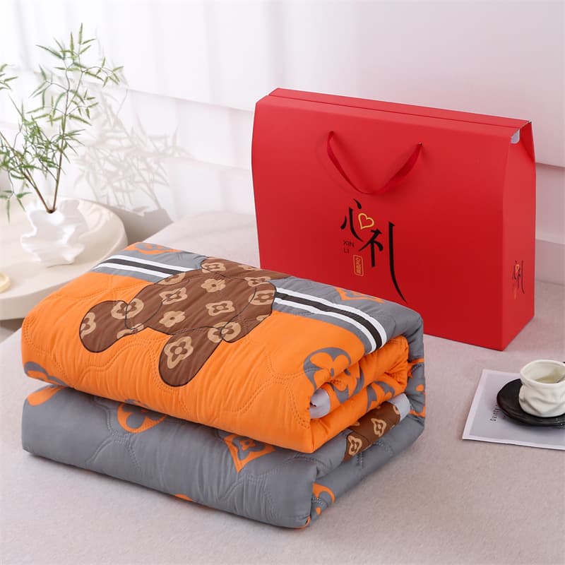 Corporate Gift Summer Quilt Gift Box Set, Air Conditioning Duvet, Event Opening Prize, Summer Cooling Quilt Promotion Wholesale Wedding Favor