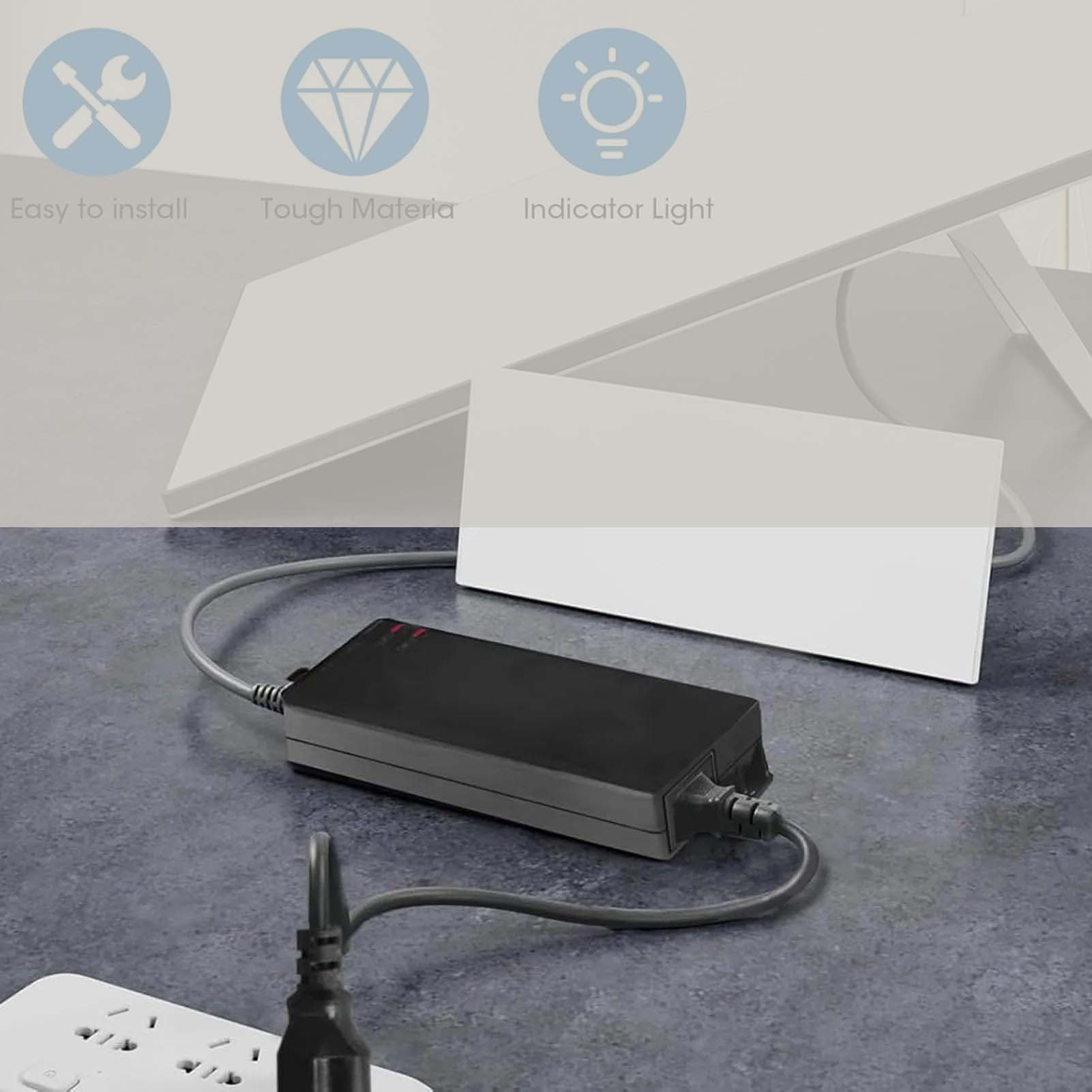 150W Non-Standard PoE Injector, 100/100/2500Mbe, 110-240Vac Input, 48-56V PoE Output