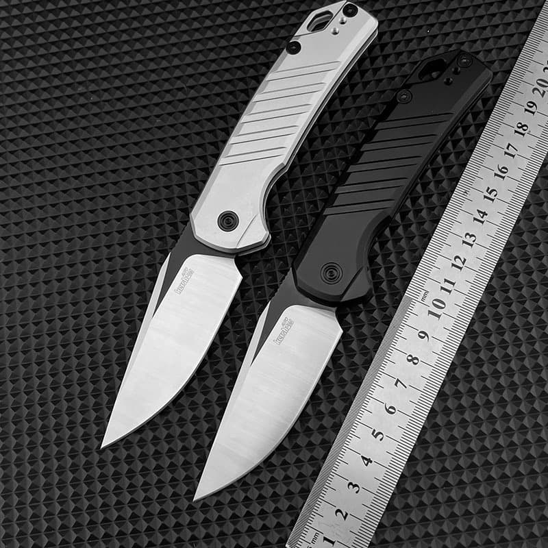 New Kershaw High-Quality Kershaw 7305 Folding Knife Quick-Open Pocket Knife Aluminum Handle Portable Sharp Small Folding Knife