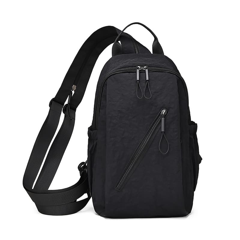 Unisex Backpack 2026 New Style Chest Bag Solid Color Minimalist Commuter Backpack Lightweight Casual Travel Shoulder Crossbody Bag