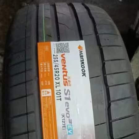 Hankook Tire 255/45R20 Ventus S1 evo3 EV K127E Pattern, New Fitment for Leapmotor C11