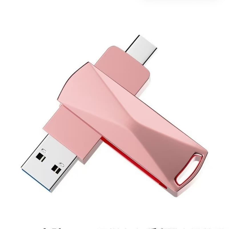 Factory Wholesale Type-C Phone USB Drive Custom High-Speed USB 3.0 Dual-Use OTG Metal USB Flash Drive for Computer
