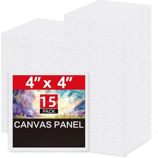 Cross-border Best-selling Canvas Board 3mm Pure Cotton Canvas Board DIY Painting Canvas Board Portable Ultra-thin Canvas Board
