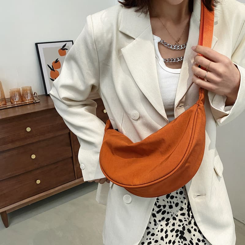 Wholesale Nylon Crossbody Bag Women 2020 New Trendy Dumpling Bag Small Shoulder Bag Underarm Bag Fashion Single Shoulder Canvas Bag