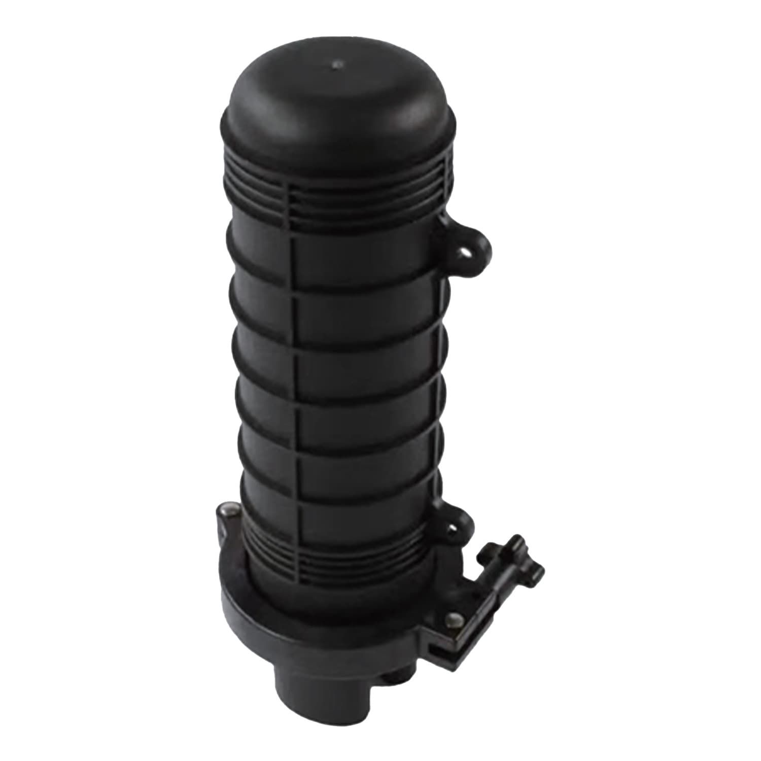 1-in, 3-out fiber optic splice box/connector for FTTH fiber optic home access, made of PP/ABS material.